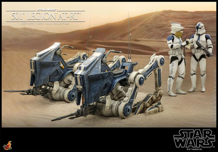 Star Wars 501st Legion AT RT Star Wars The Clone Wars Action Figure 1 6 Scale 64 cm