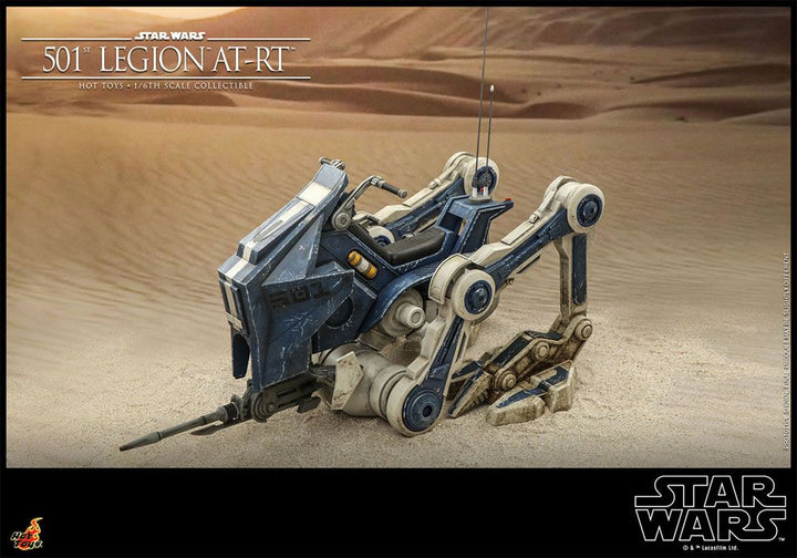 Star Wars 501st Legion AT RT Star Wars The Clone Wars Action Figure 1 6 Scale 64 cm
