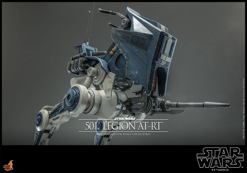 Star Wars 501st Legion AT RT Star Wars The Clone Wars Action Figure 1 6 Scale 64 cm