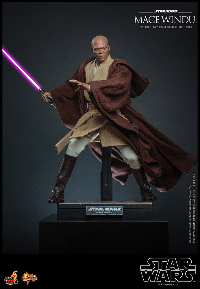 Hot Toys Star Wars Episode II Mace Windu 1/6 Scale Figure