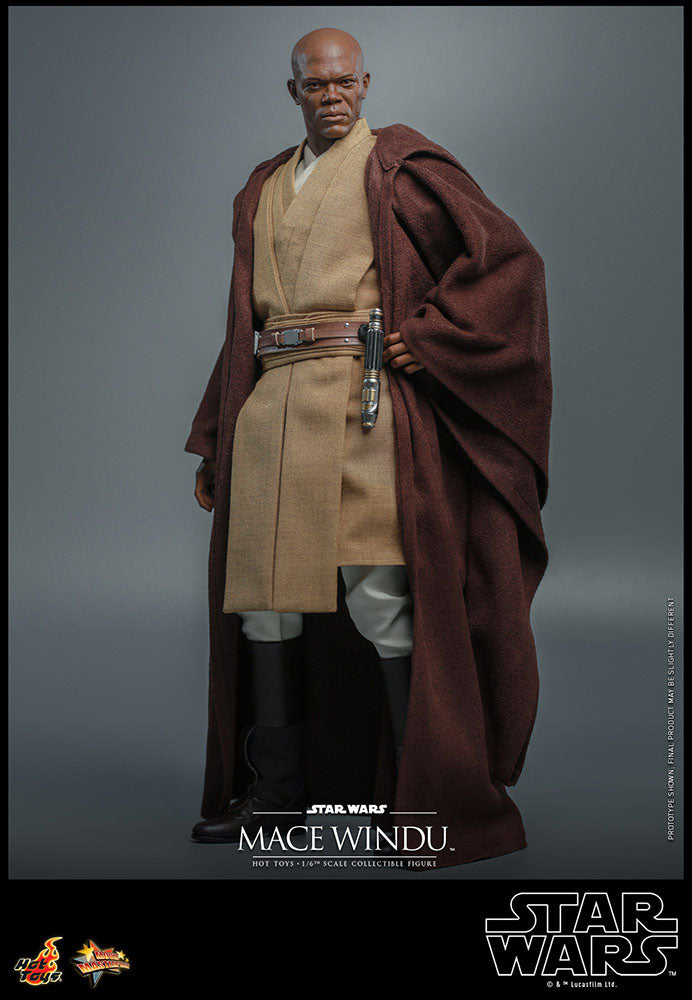 Hot Toys Star Wars Episode II Mace Windu 1/6 Scale Figure