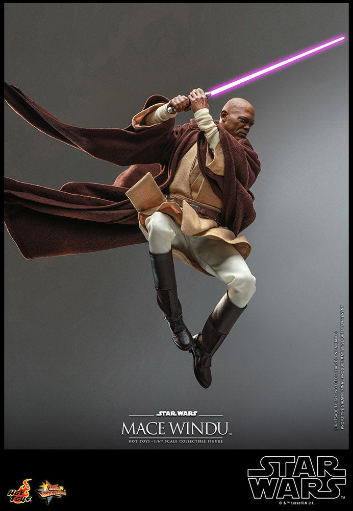 Hot Toys Star Wars Episode II Mace Windu 1/6 Scale Figure