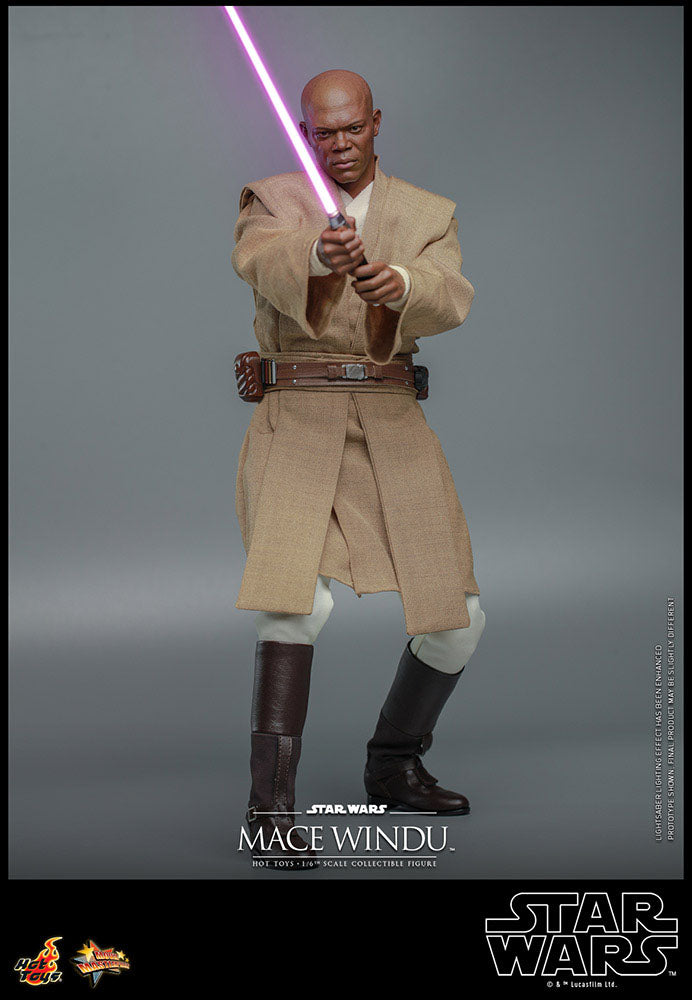 Hot Toys Star Wars Episode II Mace Windu 1/6 Scale Figure