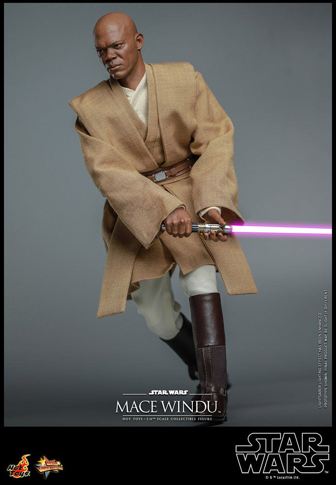 Hot Toys Star Wars Episode II Mace Windu 1/6 Scale Figure