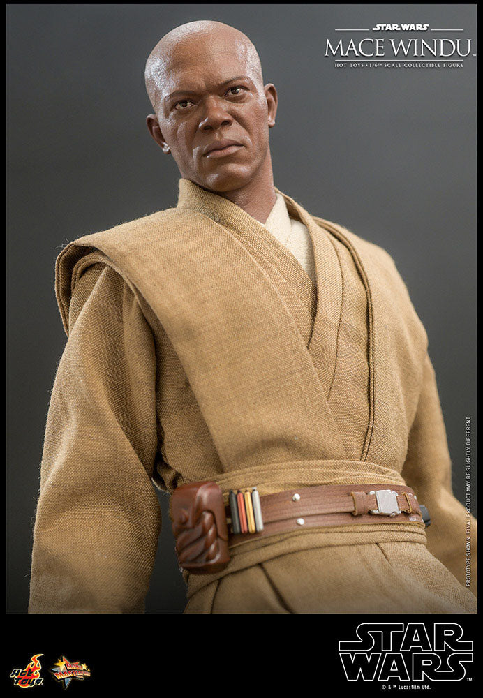 Hot Toys Star Wars Episode II Mace Windu 1/6 Scale Figure
