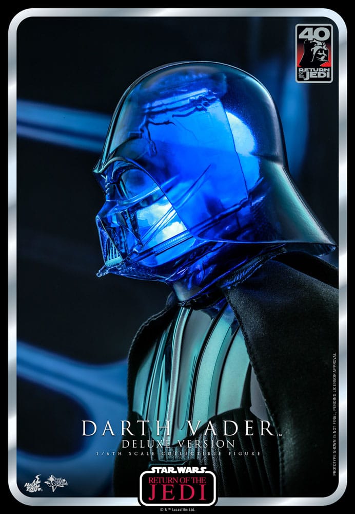 Star Wars Darth Vader Episode VI 40th Anniversary Deluxe Action Figure 1 6 Scale