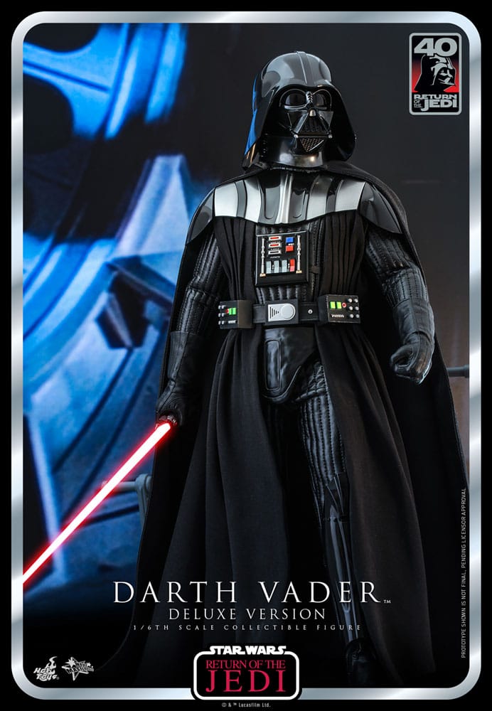 Star Wars Darth Vader Episode VI 40th Anniversary Deluxe Action Figure 1 6 Scale
