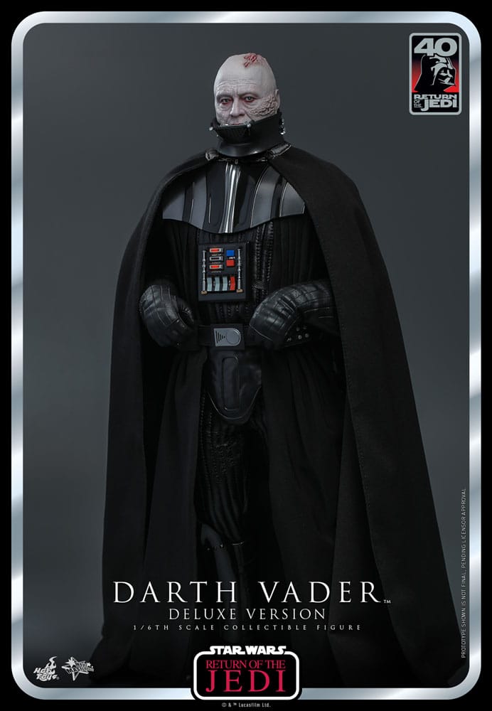 Star Wars Darth Vader Episode VI 40th Anniversary Deluxe Action Figure 1 6 Scale