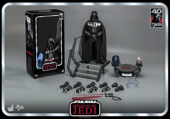 Star Wars Darth Vader Episode VI 40th Anniversary Deluxe Action Figure 1 6 Scale