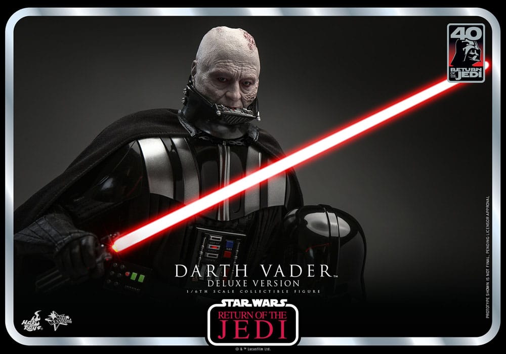 Star Wars Darth Vader Episode VI 40th Anniversary Deluxe Action Figure 1 6 Scale