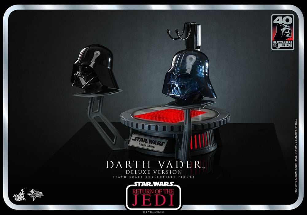 Star Wars Darth Vader Episode VI 40th Anniversary Deluxe Action Figure 1 6 Scale