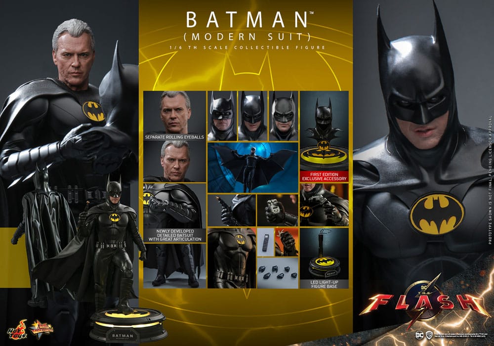 The Flash Movie Masterpiece Batman (Modern Suit) 1/6 Scale Action figure