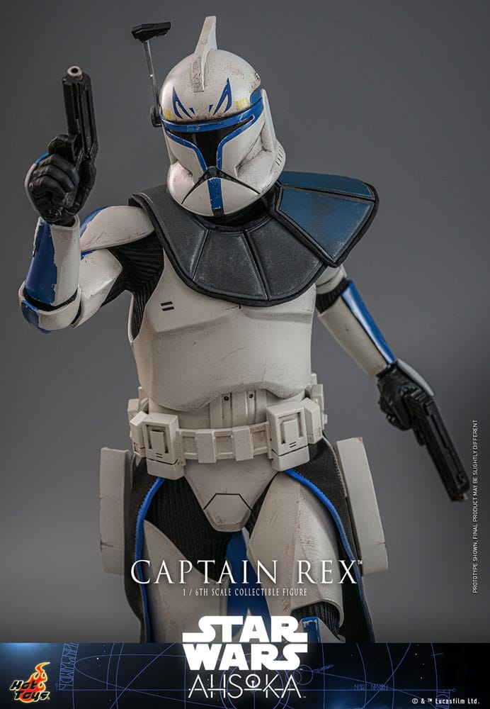 Hot Toys Captain Rex Star Wars Ahsoka Action Figure 1 6 Scale 30 cm
