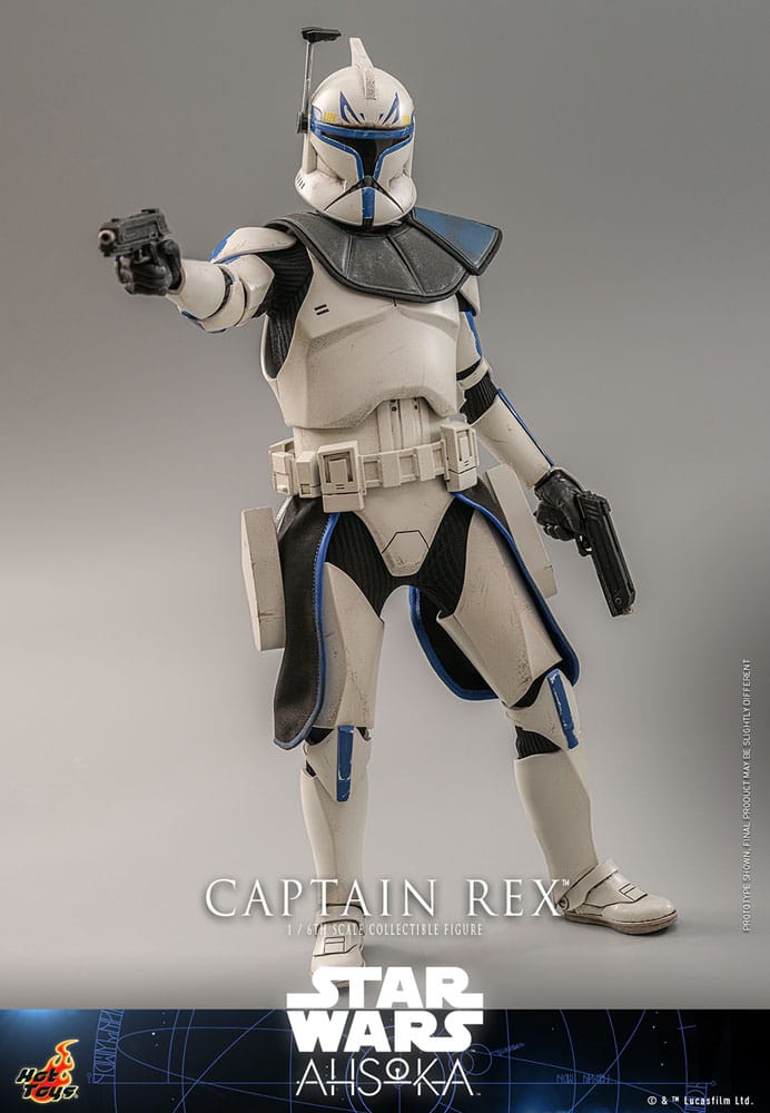Hot Toys Captain Rex Star Wars Ahsoka Action Figure 1 6 Scale 30 cm