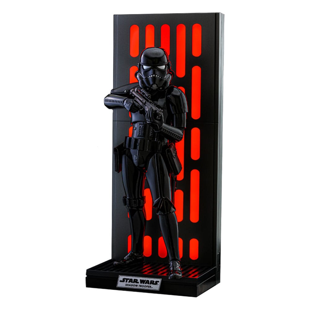 Hot Toys Shadow Trooper Star Wars Movie Masterpiece Action Figure with Death Star Environment 1/6 Scale 30cm