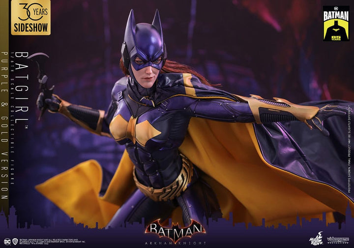 Batman Arkham Knight Videogame Batgirl (Purple and Gold Version) 1/6 Scale Masterpiece Action Figure [Exclusive]