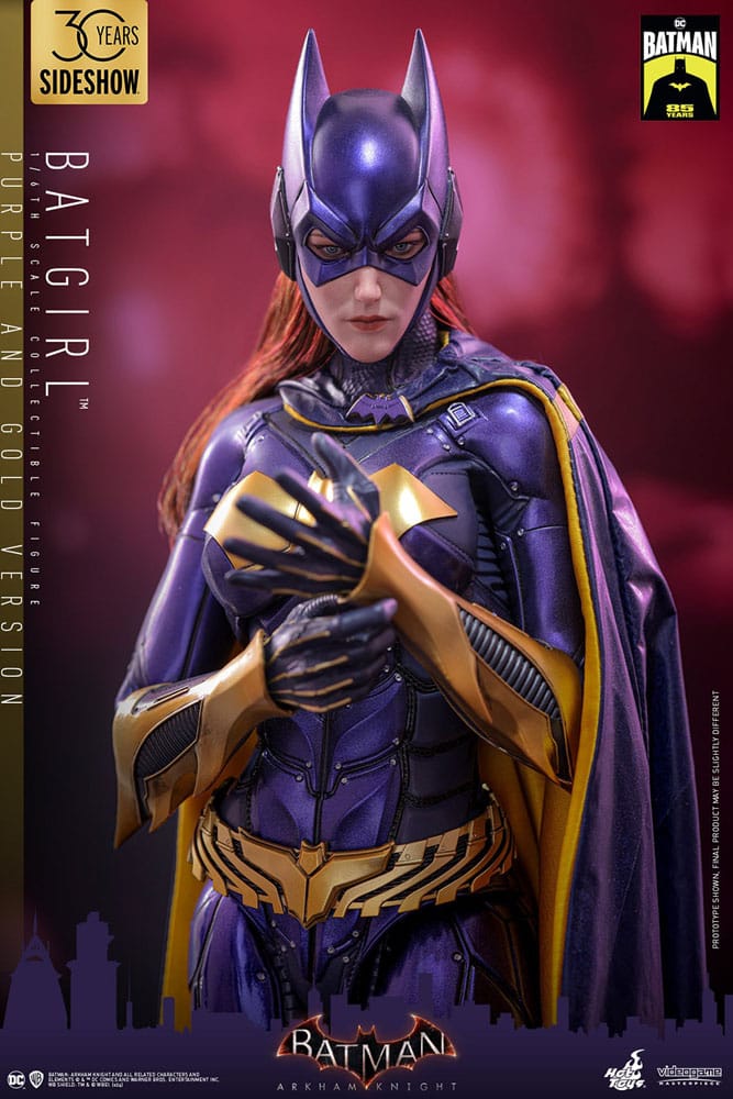 Batman Arkham Knight Videogame Batgirl (Purple and Gold Version) 1/6 Scale Masterpiece Action Figure [Exclusive]