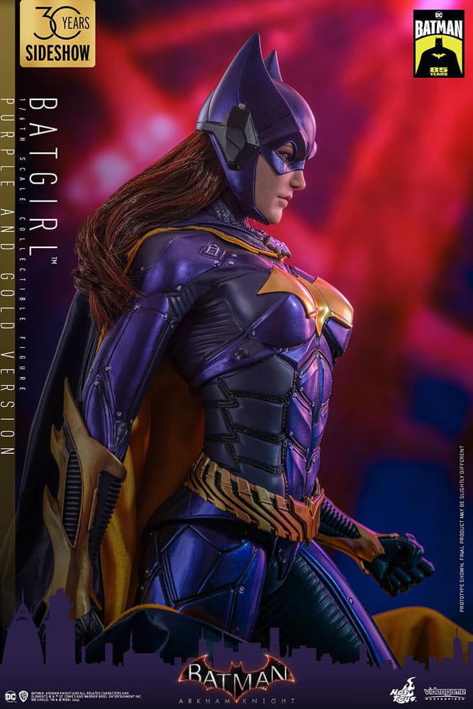 Batman Arkham Knight Videogame Batgirl (Purple and Gold Version) 1/6 Scale Masterpiece Action Figure [Exclusive]