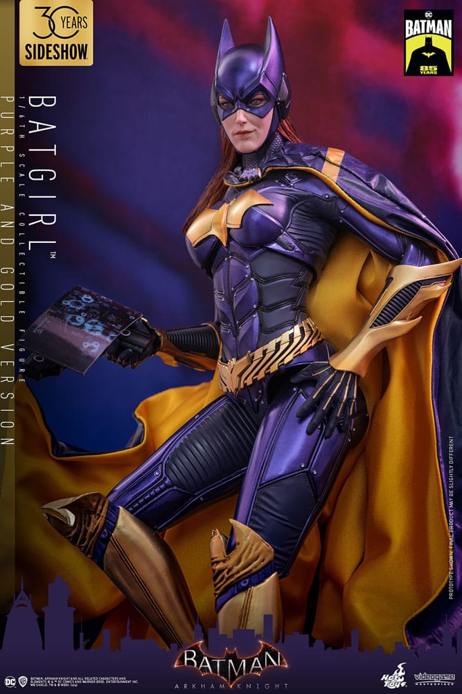 Batman Arkham Knight Videogame Batgirl (Purple and Gold Version) 1/6 Scale Masterpiece Action Figure [Exclusive]