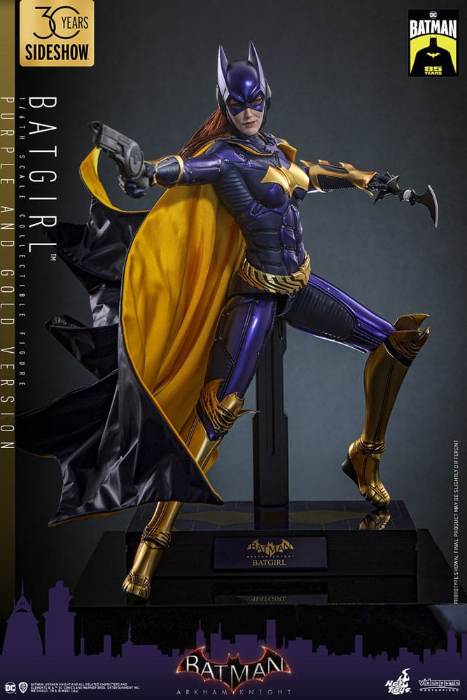 Batman Arkham Knight Videogame Batgirl (Purple and Gold Version) 1/6 Scale Masterpiece Action Figure [Exclusive]