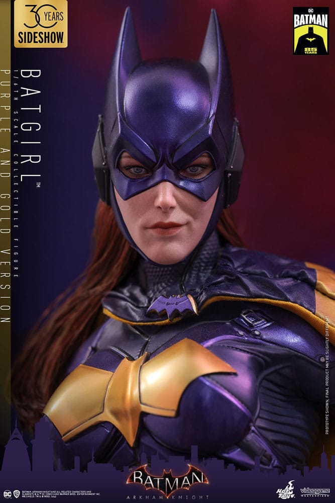 Batman Arkham Knight Videogame Batgirl (Purple and Gold Version) 1/6 Scale Masterpiece Action Figure [Exclusive]
