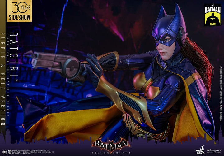 Batman Arkham Knight Videogame Batgirl (Purple and Gold Version) 1/6 Scale Masterpiece Action Figure [Exclusive]
