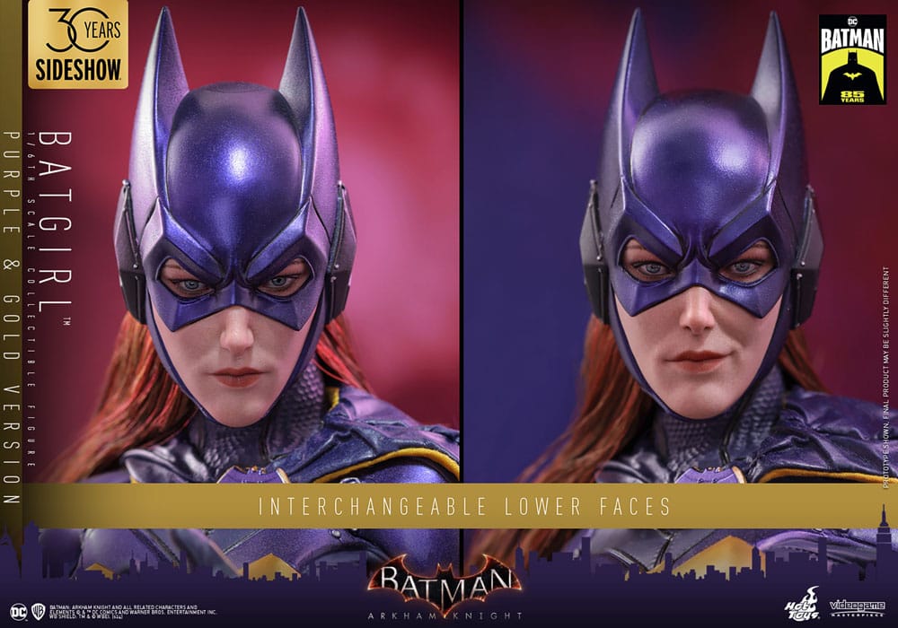 Batman Arkham Knight Videogame Batgirl (Purple and Gold Version) 1/6 Scale Masterpiece Action Figure [Exclusive]