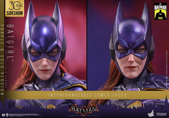 Batman Arkham Knight Videogame Batgirl (Purple and Gold Version) 1/6 Scale Masterpiece Action Figure [Exclusive]