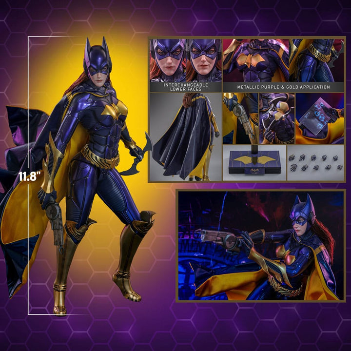 Batman Arkham Knight Videogame Batgirl (Purple and Gold Version) 1/6 Scale Masterpiece Action Figure [Exclusive]
