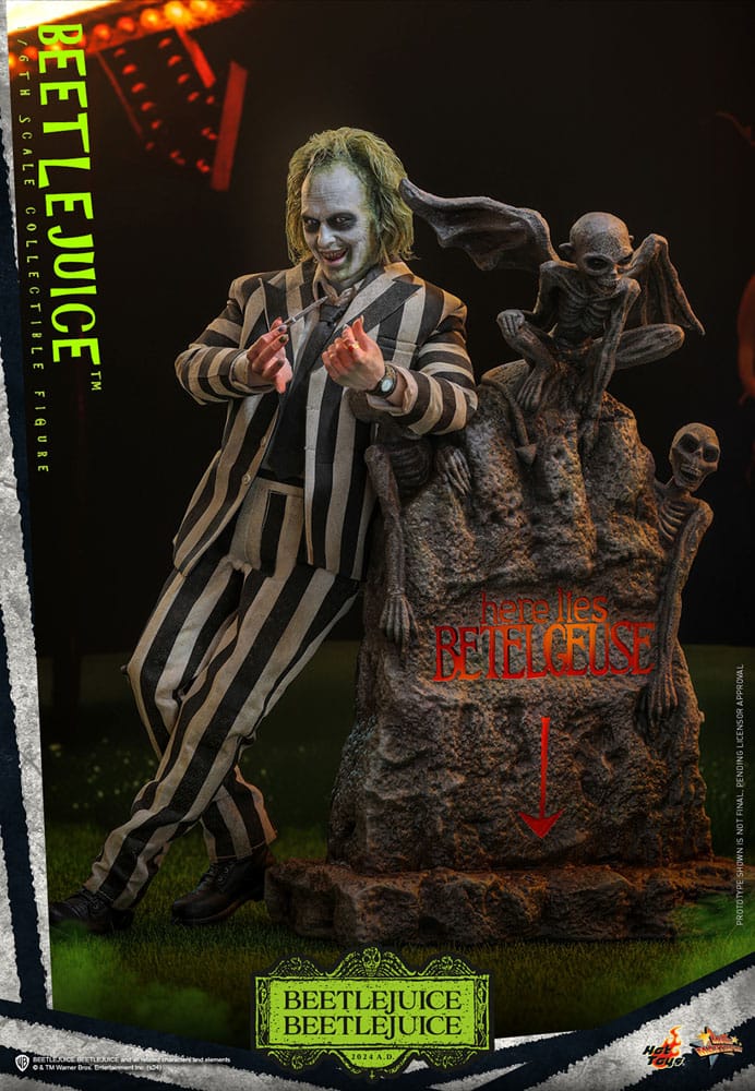 Hot Toys Beetlejuice Beetlejuice Movie Masterpiece Beetlejuice 1/6th Scale Figure