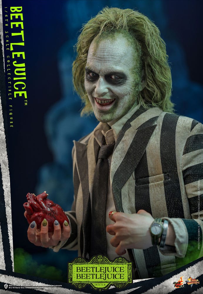 Hot Toys Beetlejuice Beetlejuice Movie Masterpiece Beetlejuice 1/6th Scale Figure