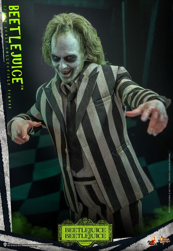 Hot Toys Beetlejuice Beetlejuice Movie Masterpiece Beetlejuice 1/6th Scale Figure