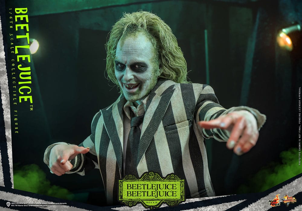 Hot Toys Beetlejuice Beetlejuice Movie Masterpiece Beetlejuice 1/6th Scale Figure