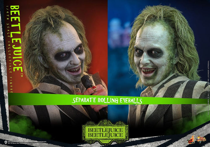 Hot Toys Beetlejuice Beetlejuice Movie Masterpiece Beetlejuice 1/6th Scale Figure