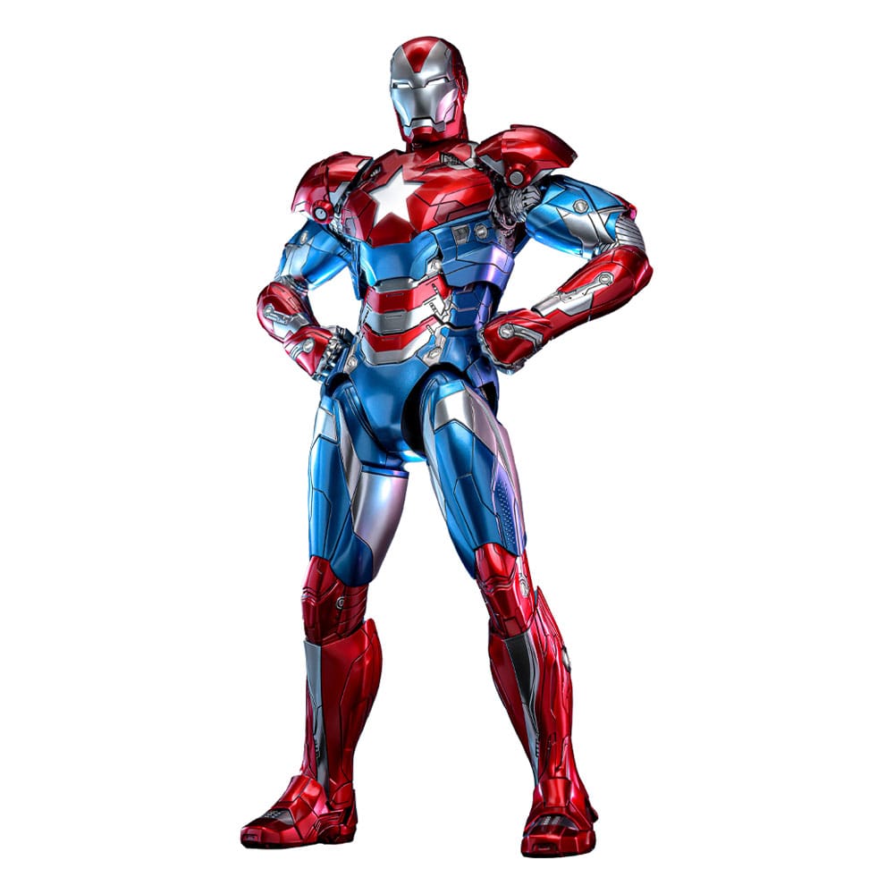 Hot Toys Marvel Iron Patriot Diecast 1/6 Scale Exclusive Action Figure