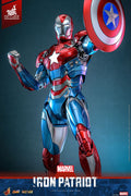 Hot Toys Marvel Iron Patriot Diecast 1/6 Scale Exclusive Action Figure, close-up detail