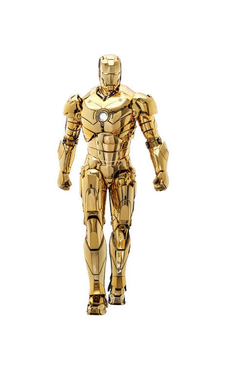 Marvel Iron Man Movie Suit Mark III (Gold Color Version) 1/6 Scale Diecast Action Figure [Exclusive]