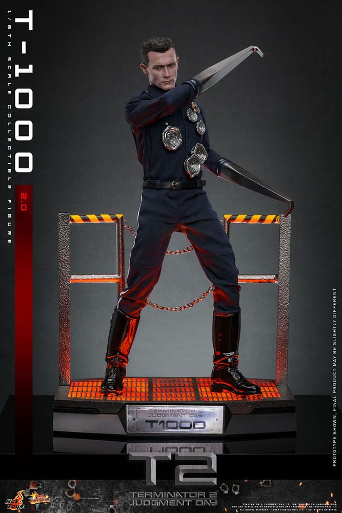 Hot Toys Terminator 2 Judgment Day T-1000 (2.0) 1/6th Scale Figure