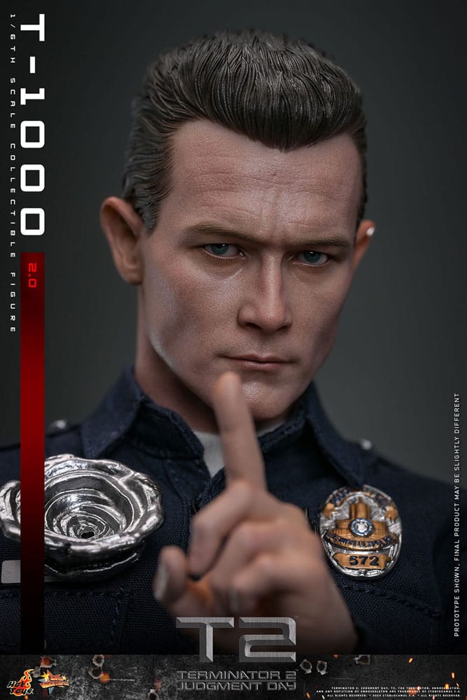 Hot Toys Terminator 2 Judgment Day T-1000 (2.0) 1/6th Scale Figure