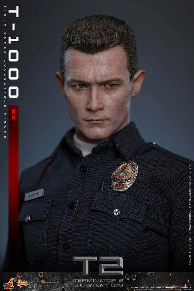 Hot Toys Terminator 2 Judgment Day T-1000 (2.0) 1/6th Scale Figure