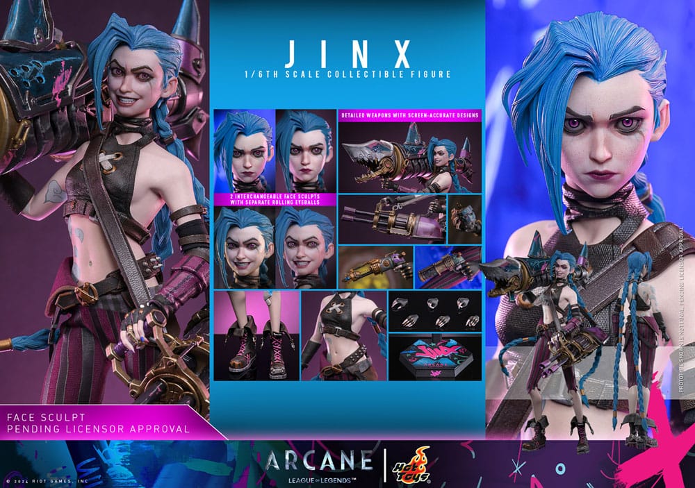 Hot Toys Arcane Jinx 1/6th Scale Figure