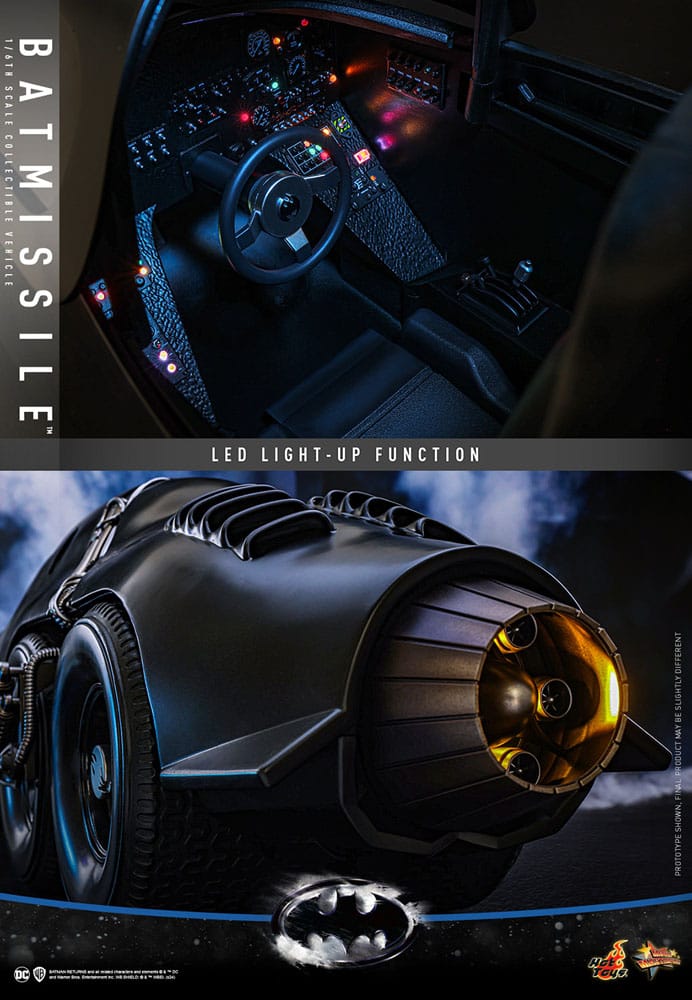 Hot Toys Movie Masterpiece Batman Returns Batmissile 1/6th Scale Vehicle