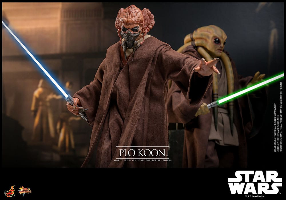 Hot Toys Star Wars Revenge of the Sith Plo Koon 1/6th Scale Figure