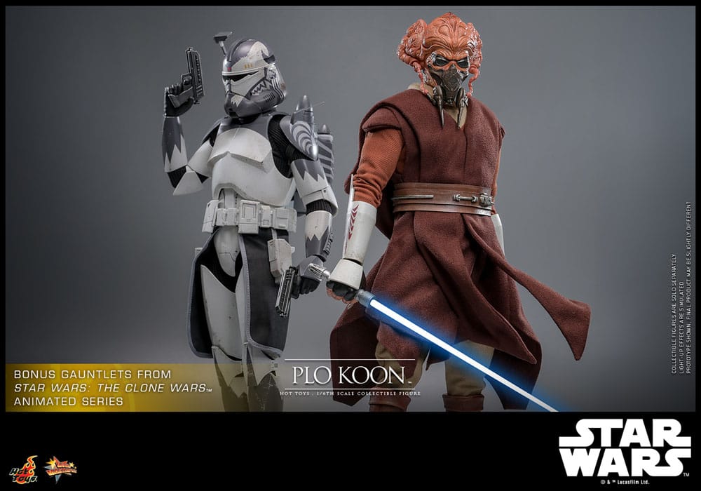 Hot Toys Star Wars Revenge of the Sith Plo Koon 1/6th Scale Figure