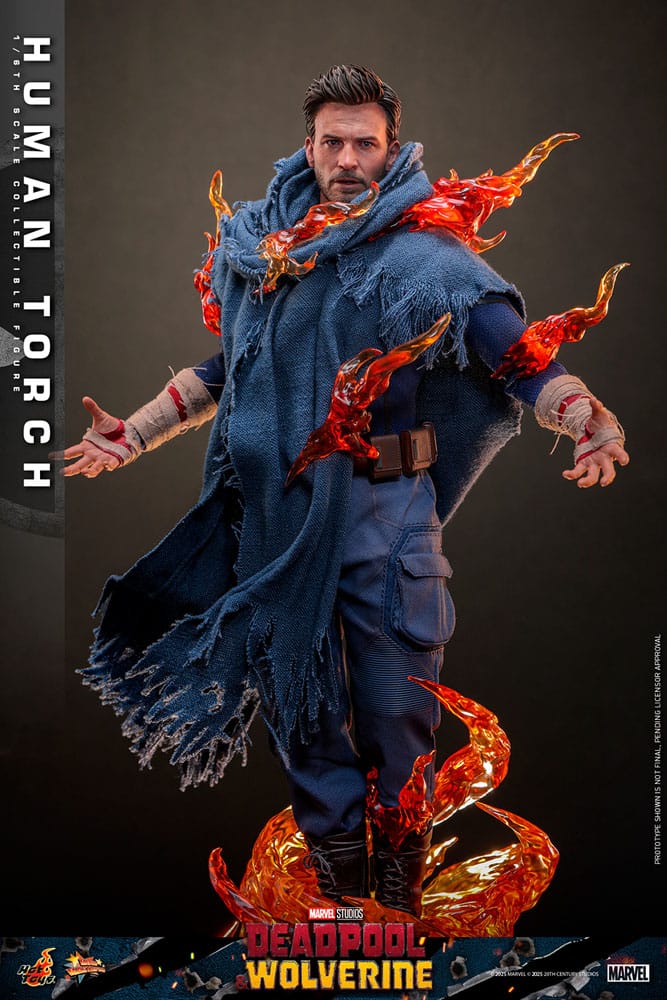 Hot Toys Deadpool & Wolverine Human Torch 1/6th Scale Figure