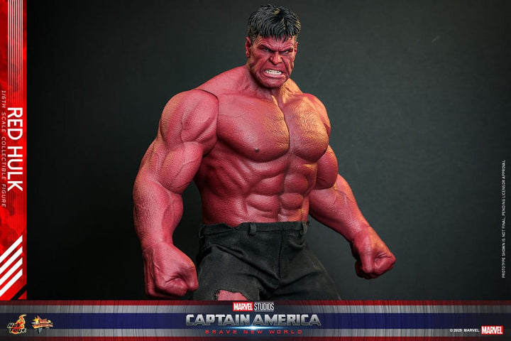 Hot Toys Captain America Brave New World Red Hulk 1/6th Scale Figure