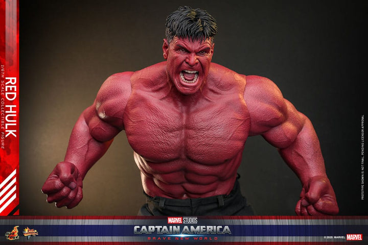 Hot Toys Captain America Brave New World Red Hulk 1/6th Scale Figure