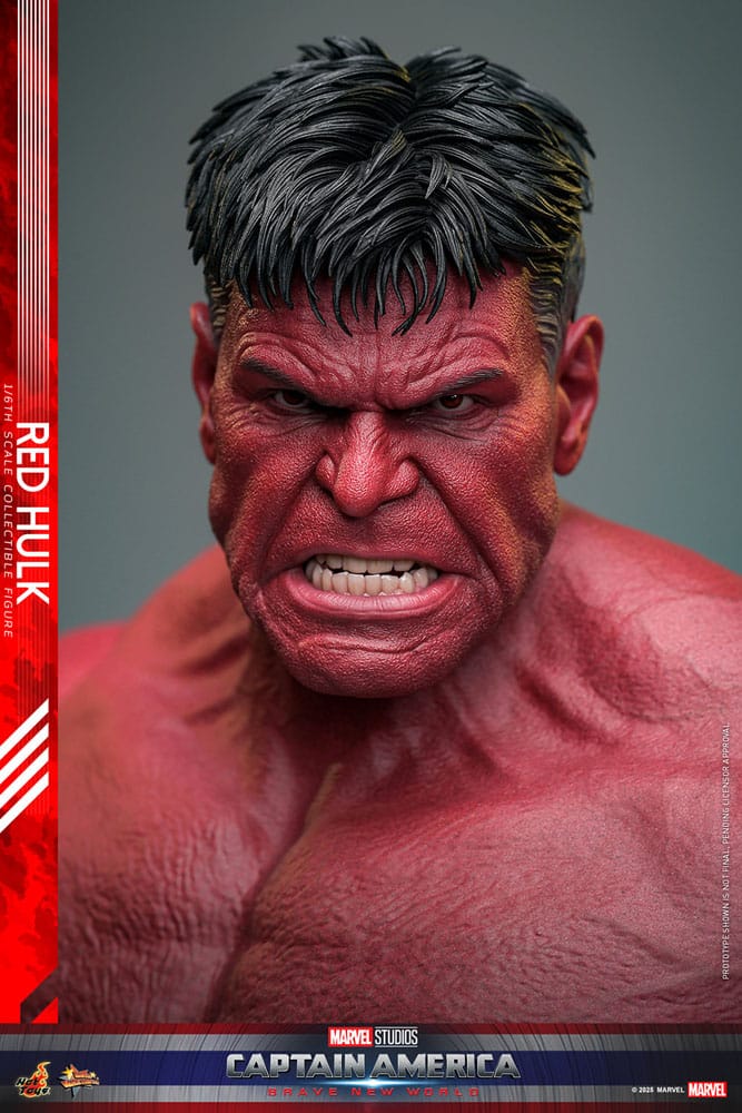 Hot Toys Captain America Brave New World Red Hulk 1/6th Scale Figure