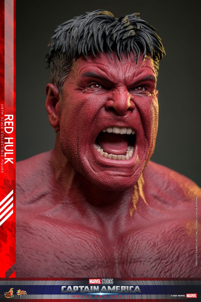 Hot Toys Captain America Brave New World Red Hulk 1/6th Scale Figure