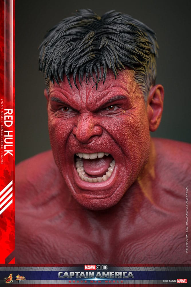 Hot Toys Captain America Brave New World Red Hulk 1/6th Scale Figure